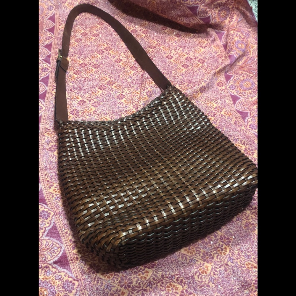 Talbots women’s purse brown vtg